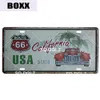 Motorrad Auto Nummernschild Bar Wand Dekor USA Zinn Zeichen Vintage Metall Zeichen Wohnkultur Malerei Plaques Poster