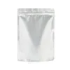 Afdichtbare herbruikbare Zip verpakkingszakken Aluminium folie Stand-up zak binnenfolie Voedsel Thee opbergzak met traan inkeping BH6017 TQQ