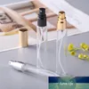 50pcs/lot 15ml Perfume Glass Bottle Empty Refillable Metal Spray Bottle Aluminum Perfume Atomizer