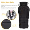 Vinter baby barnvagn sovsäckar varmt kuvert för född spädbarn vindtät sodecks footmuff barnvagn 220216