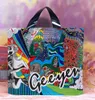 50pcs Sap çiçek karikatürü sevimli hediye çantası büyük alışveriş bezi parti paketleme çantaları 3580915