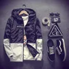 Zity Windbreakers Light Jacket Men Jaqueta Masculina Zipper Patchwork Waterproof Jackets Streetwear Bomber Jacket 5xl Asianサイズ201104