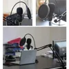 Kit de microfone de condensador de gravação de estúdio para transmissão de rede on-line cantando1