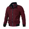 남자 재킷 캐주얼 자켓 남자 봄 가을 육군 망 코트 남성 겉옷 윈드 브레이커 브랜드 의류 지퍼 장식