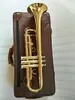 Marka Yeni Stradivarius Profesyonel BB Trompet LT180-43 Altın Lake Instrumentos Musicales Profesyoneller Ağızlık Ücretsiz Kargo