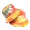 Creative ins Colorful Graffiti Bucket Hat Women Spring and Autumn Travel Sun Visor Caps Female Tide Street Couple Basin Hats