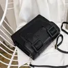 تمساح نمط مربع crossbody ساحة 2020 جديد عالية الجودة بو الجلود المرأة مصمم حقيبة سفر الكتف رسول حقيبة