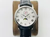 Davinciの古典的な月の腕時計の直径40mmand A 9015自動チェーン運動、約42時間のApower Reserveがあります。