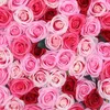 50 stks nep kunstmatige zijde rose heads bloemknoppen diy boeket thuis bruiloft ambachtelijke decor levert 8 WXV verkoop 201222