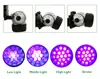 19 LED Headlamp 4 modos de luz ajustável luz verde UV luz para hidroponia horticultura cresce detectar escorpiões Pet urina manchas de óleo auto