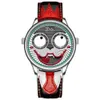 orologio da clown russo da uomo039s Dita marca marea al quarzo non meccanico3320799