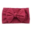 Accessoires pour cheveux, bandeau en Nylon souple, Turban à nœud papillon, bandes extensibles pour enfants, bandeaux à nœud papillon YFA28353115059