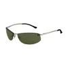 Mode Actieve Zonnebril Zomer Mannen Dames Designer Rechthoek Frame UV400 Lenzen Merk Eyewear 3183 Zonnebril met gevallen