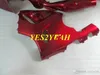 Custom Motorcycle Body Zestaw do Kawasaki Ninja ZX-7R ZX7R 1996 2003 ZX 7R 96 97 02 03 Czerwone Łyżki Bodyork + Prezenty KZ16