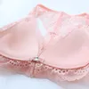 Sythy Lace Bra Wireless Open Bras Juego para mujeres Push Up Plus Size Women039s Albajo y panty Lingerier Setq17800864