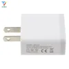Um único carregador USB 2A Charging Rápido Viagem US Plug Adaptador Portátil Carregador de Parede Cabo de Telefone Móvel para iPhone Samsung Xiaomi 300pcs / lote