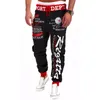 Mäns byxor Mens Weatpants Hip Hop Joggers Män Casual Style Fashion Printing Byxor Streetwear Harem