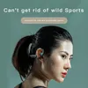 Bone Conduction Bluetooth Headset IP68 waterproof Wireless Headphones 360 degree bending HIFI Audio Earphones BLU 5.1 G100 hot