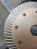 3 stks / partij 4.5 "Turbo Blade 115mm ultra dunne 1,2 mm dikke snijschijf voor keramische tegel en graniet. Gratis verzending!