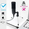 Streaming Microphone Microphone Microphones Condenseur Métal pour un ordinateur portable Studio Streaming Streaming Karaoke YouTube Tiktok6336946