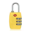 Combination Lock Resettable Customs Locks Mini Portable Travel Luggage Padlock Suitcase Anti Theft High Security