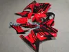 Обтекательный комплект для Kawasaki Ninja ZX250R ZX 250R 2008 2012 EX250 08 09 10 11 12 WES03 красные черные обтекивания