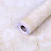 Wallstickery papier de marbre pour comptoir noir gris granit papier peint brillant auto-adhésif étanche cuisine PVC autocollants 0,6 * 1 M KKA2749