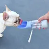 Portable Pet Dog Water Bottle For s Multifunction Food Feeder Drinking Bowl Puppy Cat Dispenser Supplies Y200917