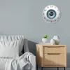 The Eye Eyeball with Beauty Contact Pupil Core Sight View Ophthalmology Mute Clock Optical Store Novelty Wall Watch Gift 201212