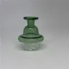 OD32mm Glas Carb Cap Quartz Kleurrijke Roken Cycloon Spinning Bubble Caps voor Spin Thermal Banger Nail Rig Bowl Water Pipe Bong