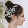 Cristais Strass Beading Casamento Tiaras Headpieces Para Noivas Sparkle Nupcial Coroas Headwear Mulheres Jóias Cocar de Cabelo Acce307i