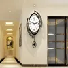 Meisd Dekorativ väggklocka Pendulum Modern Design Watch Dekoration Hem Quartz Creative Living Room Horloge 220115