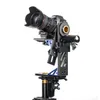 キャノンニコンソニーDSLRカメラのビデオカメラの負荷10kgのためのFreeshipping SK-ECH04電子360パンの傾斜ヘッド有線リモコン