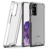 Coque rigide antichoc en acrylique transparent TPU PC pour iPhone 12 Mini 11 Pro Max XR XS 6 7 8 Plus Samsung Note 20 Ultra S20 FE A21S A31 A51 A42 A71