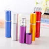 Bouteille de parfum 5 ml Aluminium Anodisé Perfume compact Atomizer parfum Scentbottle Travel Refipillable Makeup Spraph Pottel Cyz2963304095