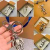 Designer Spaceman Key Ring Lettre accessoires de chaîne de clés en métal de haute qualité