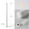 LED Candle Light Candle Lamp Flameless Simulation Long Pole Electronic Remote Control Rod Wax Lamps Wedding Decorations New Arrival 4 5jz N2