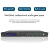 4in8out Professionelle Prozessor Verstärker Lautsprecher Bühne Karaoke Song Reverberator Musik Ausrüstung Hause KTV Digital Front Audio