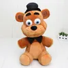 45 CM Tamanho Grande Cinco noites no freddy039s FNAF brinquedo de pelúcia Foxy Freddy Fazbear Bonnie Mangle foxy chica boneca de pelúcia brinquedo infantil LJ21516679