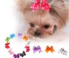 Chien Vêtements 4 * 2Cm Tissu Points Bowtie Chiens Aessories Pet Hair Bows Toilettage Cadeau Produits Mignon Chien Ornements SN4382