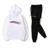 Mode Kvinnor Tracksuit Spring Autumn Casual Unisex Sportkläder Track Passar Högkvalitativa Tröjor Mens Kläder