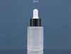 30ml Dropper Bottle Small Empty Glass for Oil Eye Dropper Bottles Refillable Bottle with Metal Screw Mouth