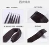 Micro Loop Hair Extension Feathers Wholesale Remy Human 200stock/Lot Keratin Pre Bonded Hand Made DIY Bekväm att bära litet gränssnitt 20 22 24 26 tum