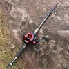 Sougayilang 1824m Teleskope Casting -Fischerei Combo tragbare Ultraleichtrute und 711 Gearverhältnis Fischereifischerei Combo B1209145912