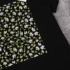 Fashion Flower Printed T Shirts Woman Round Neck Short Sleeve Clothes Couples Casual Style Tops Size S-2XL