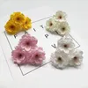 50 Pcs Fleurs Artificielles Fleur De Cerisier Savon Tête Saint Valentin Cadeau De Mariée Pétales De Noce Maison Diy Décoration 220311