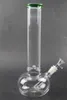 Verre clair 8 pouces Hookah Water Pipe Downstem Oil Dab Rig Bong avec joint femelle de 14 mm pour le tabac