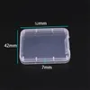 SD XD TF MMC Memory Card Holder CF Cards Protection Container Plastic Transparent Storage Box Jewel Case JK2101XB4864440