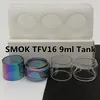 TFV16 9ml bag Normal Bulb Tubes 6ml Bag Clear Rainbow Replacement Glass Tube Bubble Fatboy 3pcs/box Retail Package