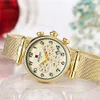 Beloning Top Brand Dames Horloges Waterdichte Mode Casual Quartz Chronograaf Dames Luxe Horloge Damesklok Relogio Feminino 201118